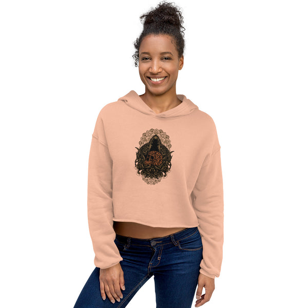 On Bended Mind - Crop Hoodie