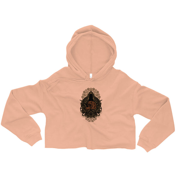 On Bended Mind - Crop Hoodie