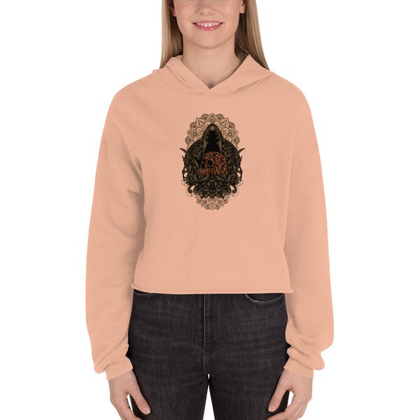On Bended Mind - Crop Hoodie