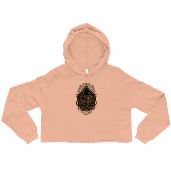 On Bended Mind - Crop Hoodie