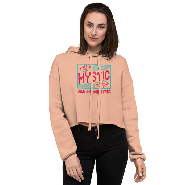 Mystic Mountains - Crop Hoodie