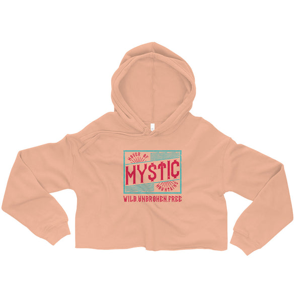 Mystic Mountains - Crop Hoodie