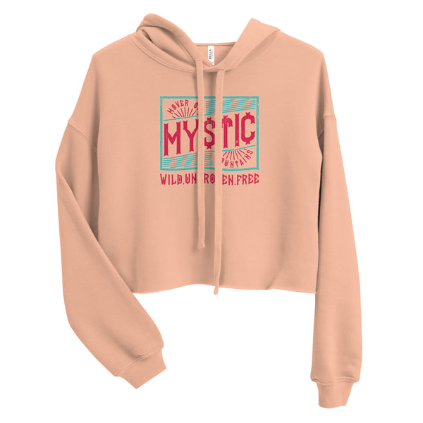 Mystic Mountains - Crop Hoodie