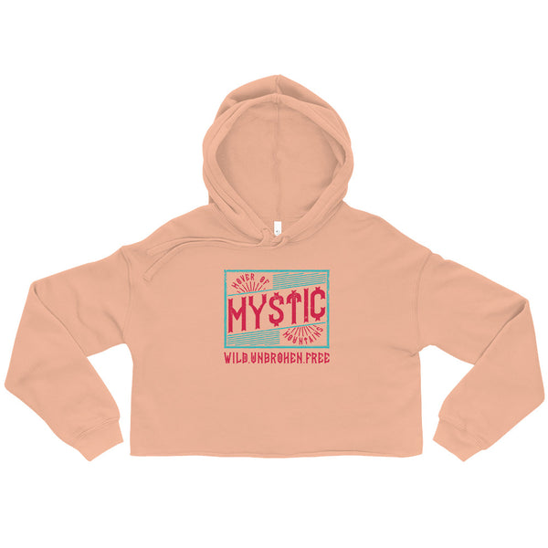 Mystic Mountains - Crop Hoodie