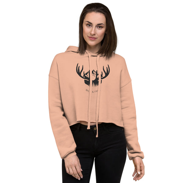 Tales of the Wild - Crop Hoodie