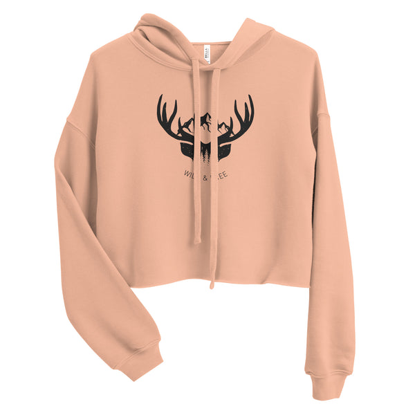 Tales of the Wild - Crop Hoodie
