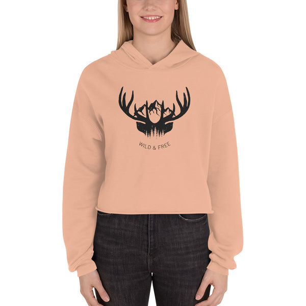 Tales of the Wild - Crop Hoodie