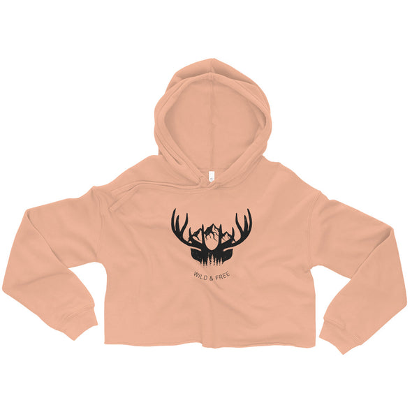 Tales of the Wild - Crop Hoodie
