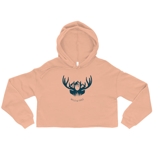 Tales of the Wild - Crop Hoodie
