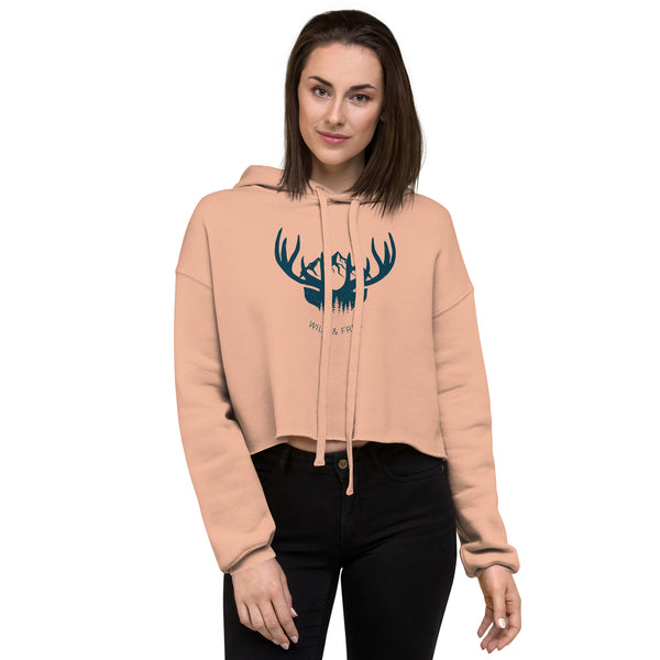 Tales of the Wild - Crop Hoodie