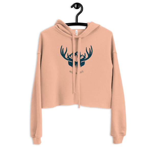 Tales of the Wild - Crop Hoodie