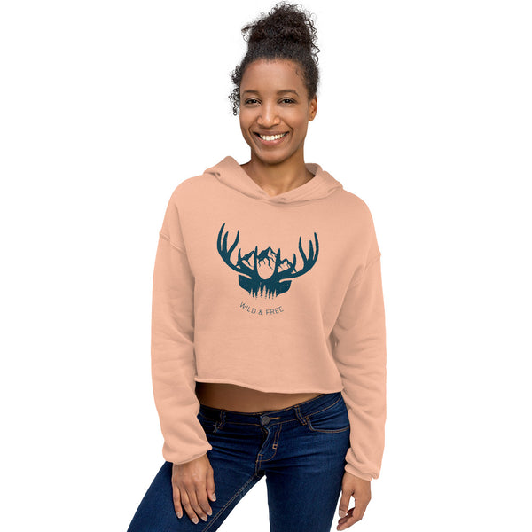 Tales of the Wild - Crop Hoodie