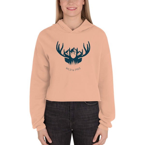 Tales of the Wild - Crop Hoodie