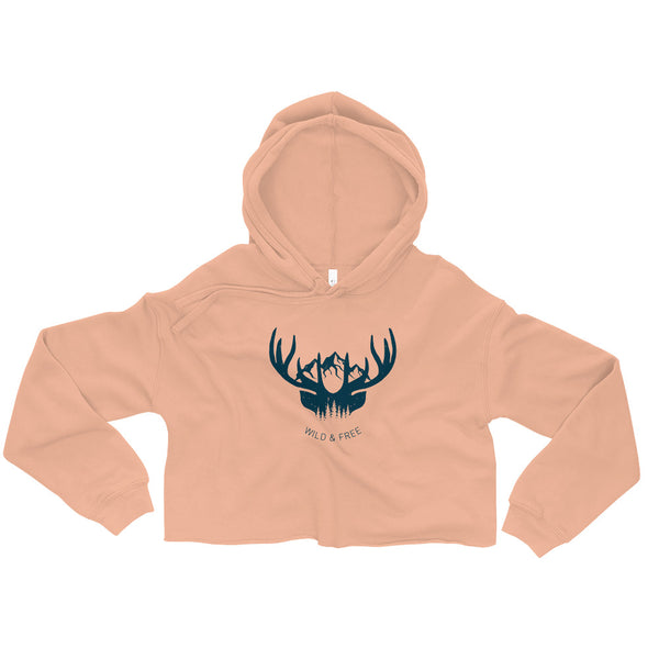 Tales of the Wild - Crop Hoodie