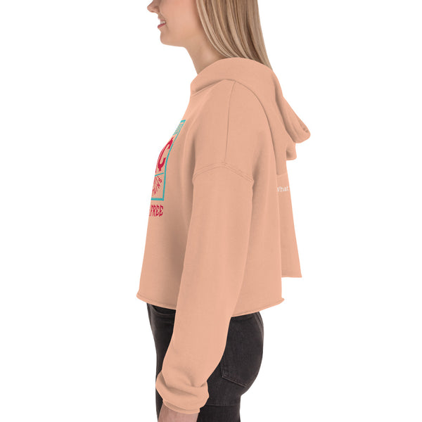 Mystic Mountains - Crop Hoodie