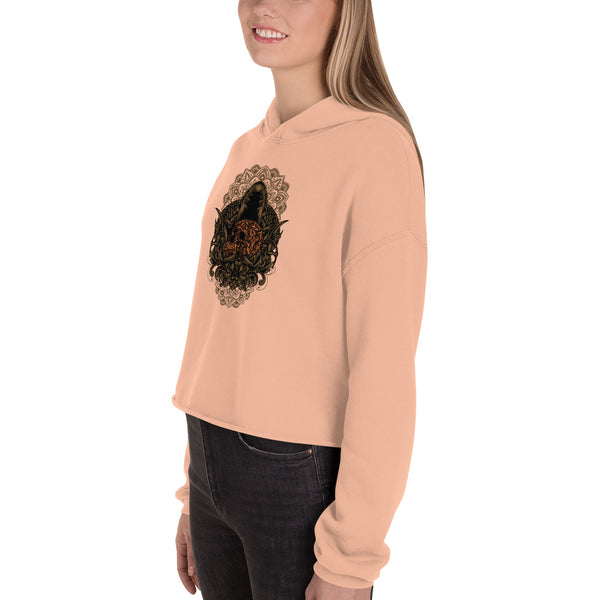 On Bended Mind - Crop Hoodie