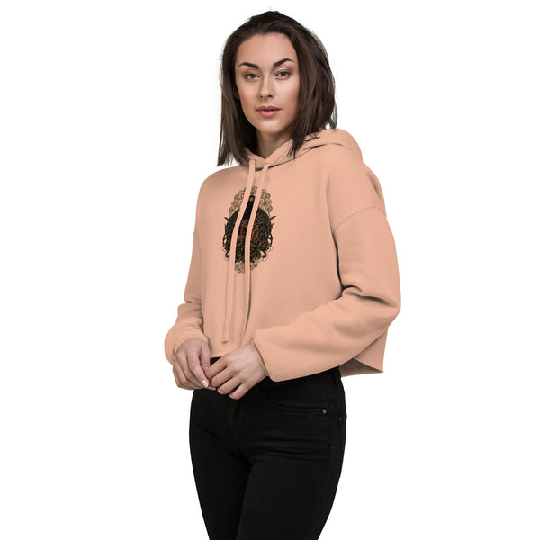 On Bended Mind - Crop Hoodie