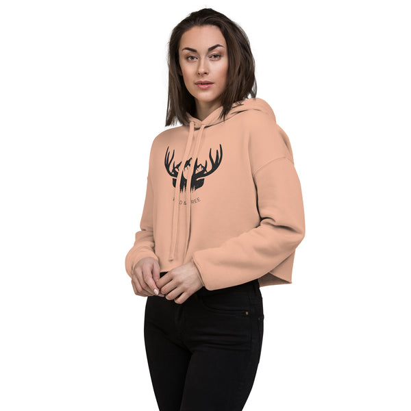 Tales of the Wild - Crop Hoodie