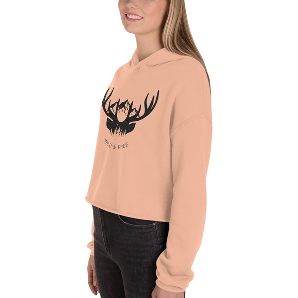 Tales of the Wild - Crop Hoodie