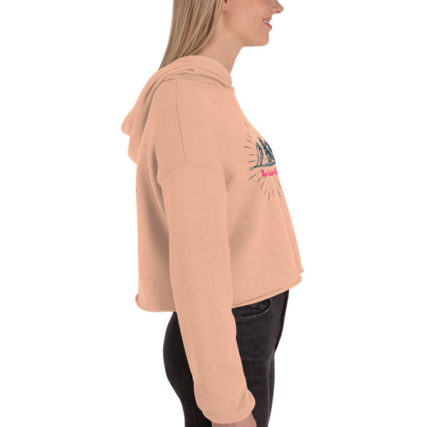These Mountains Move! - Crop Hoodie