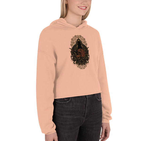 On Bended Mind - Crop Hoodie
