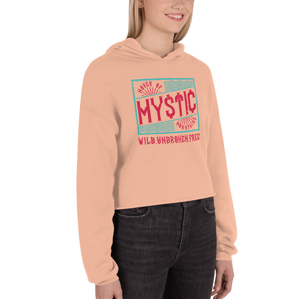Mystic Mountains - Crop Hoodie