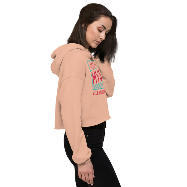 Mystic Mountains - Crop Hoodie