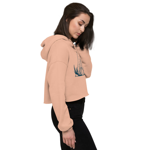 Love Your Wild - Crop Hoodie