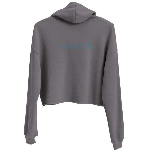 Paisley Haze - Crop Hoodie