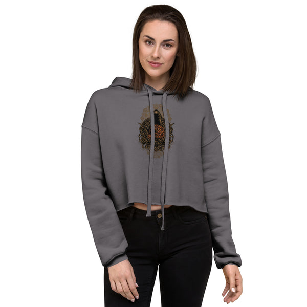 On Bended Mind - Crop Hoodie