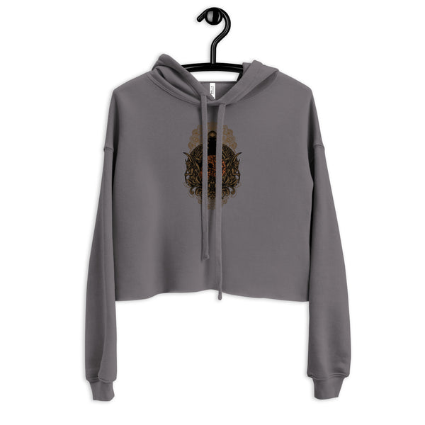 On Bended Mind - Crop Hoodie