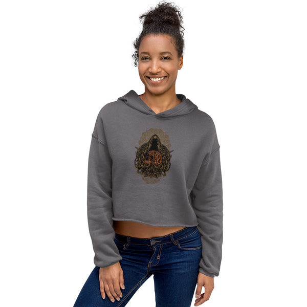 On Bended Mind - Crop Hoodie