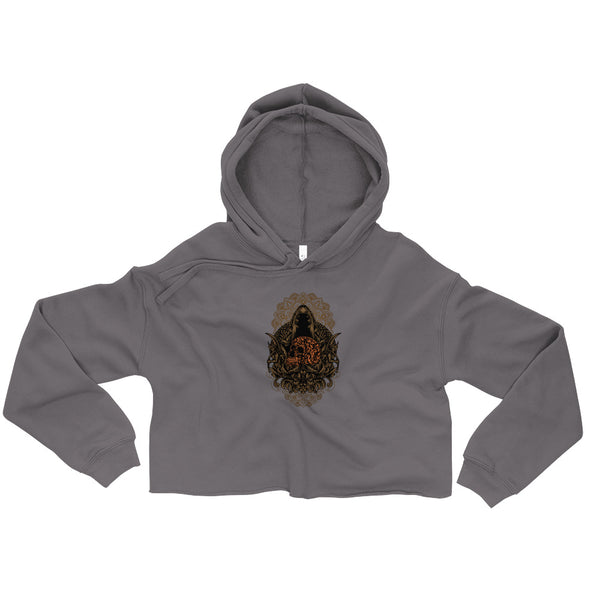 On Bended Mind - Crop Hoodie
