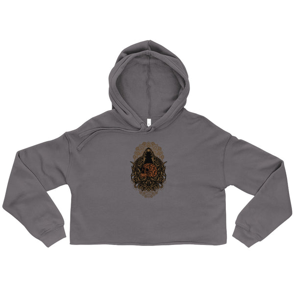 On Bended Mind - Crop Hoodie