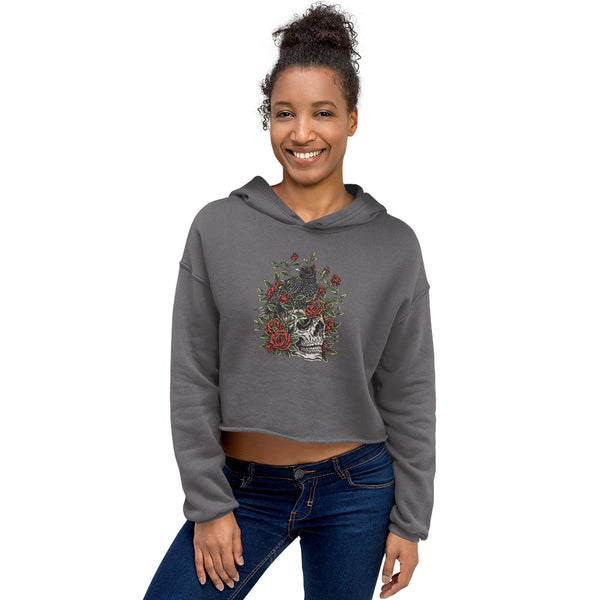 Poe's Dream - Crop Hoodie