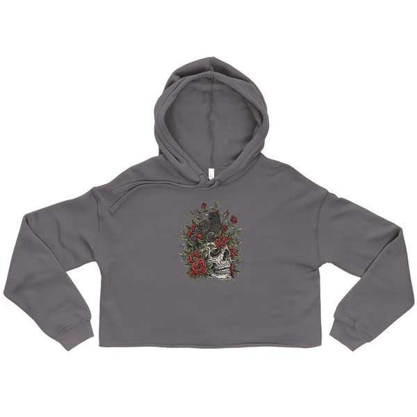 Poe's Dream - Crop Hoodie