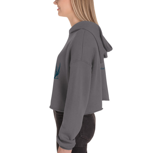 Love Your Wild - Crop Hoodie