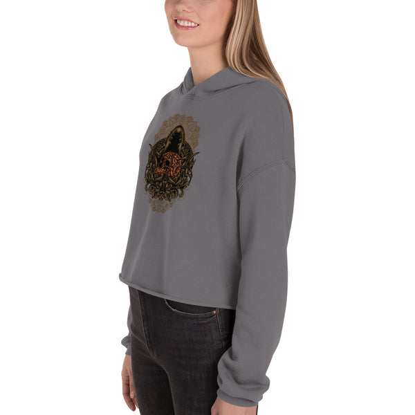 On Bended Mind - Crop Hoodie