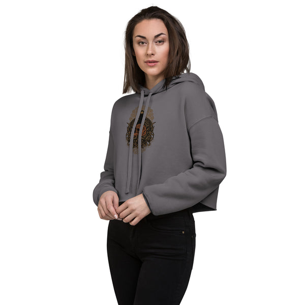 On Bended Mind - Crop Hoodie
