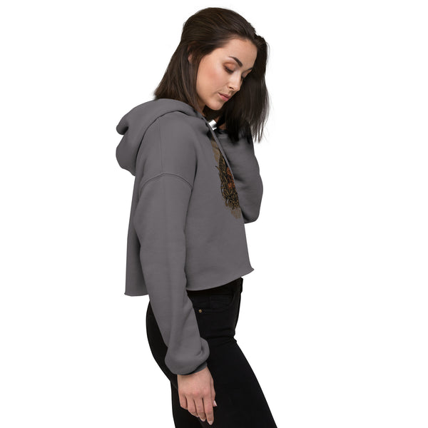 On Bended Mind - Crop Hoodie