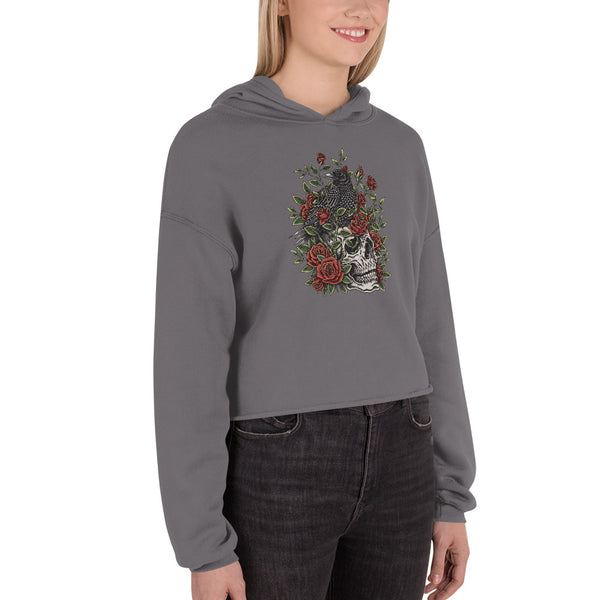 Poe's Dream - Crop Hoodie