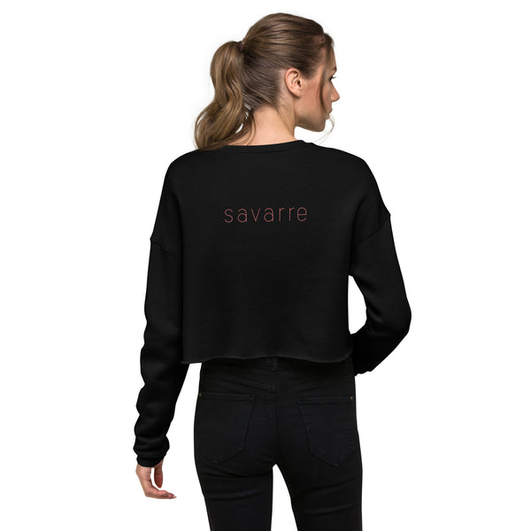 Wild Rose - Crop Sweatshirt