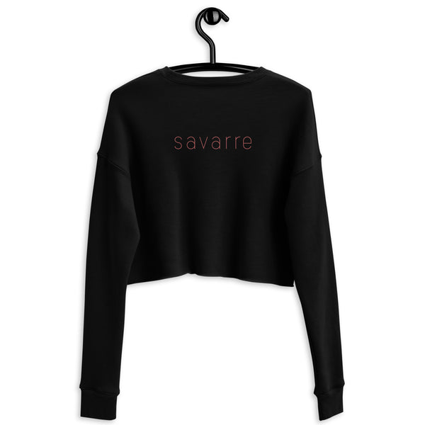 Wild Rose - Crop Sweatshirt