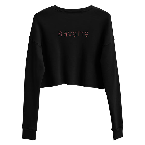 Wild Rose - Crop Sweatshirt