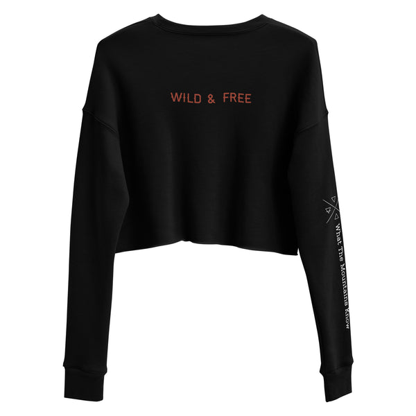 Wild & Free - Crop Sweatshirt