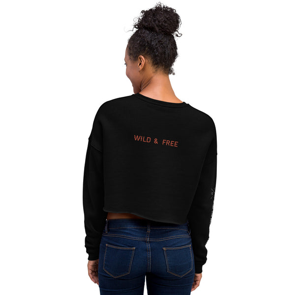 Wild & Free - Crop Sweatshirt