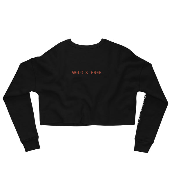 Wild & Free - Crop Sweatshirt