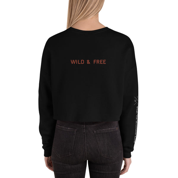 Wild & Free - Crop Sweatshirt
