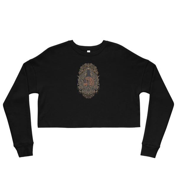 On Bended Mind - Crop Sweatshirt