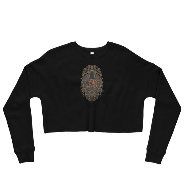 On Bended Mind - Crop Sweatshirt